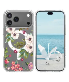 Coque iPhone 17 Pro Max Fleurs Peintes | CANVAS