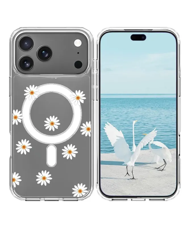Coque iPhone 17 Pro Max à Marguerites | DAISY