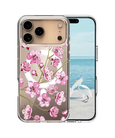 Coque iPhone 17 Pro Max Fleurs de Cerisier | SAKURA