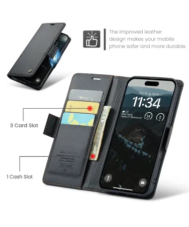 Housse iPhone 17 Pro Max Protection complète 023 Series Noir - photo 10