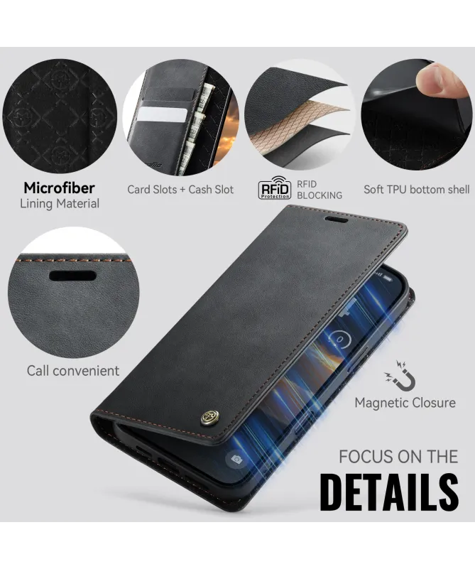 Housse iPhone 17 Pro Max Golias imitation cuir