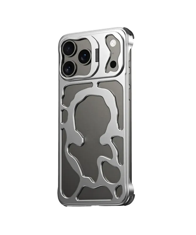 Coque iPhone 17 Pro Max en Aluminium Ajouré | MERCURY