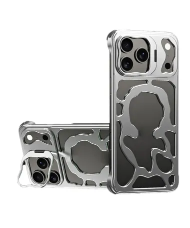 Coque iPhone 17 Pro Max en Aluminium Ajouré | MERCURY