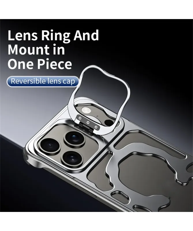 Coque iPhone 17 Pro Max en Aluminium Ajouré | MERCURY