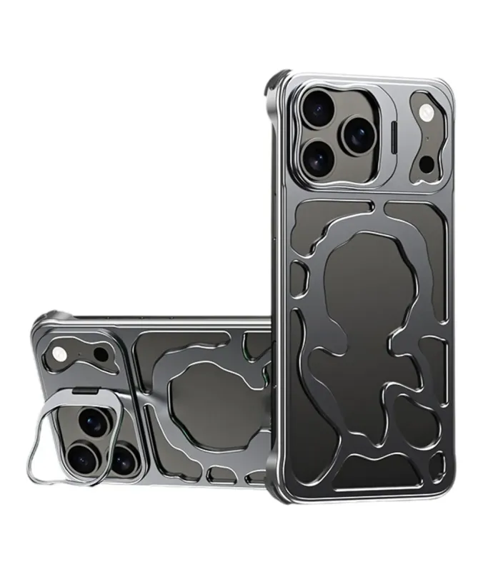 Coque iPhone 17 Pro Max en Aluminium Ajouré | MERCURY