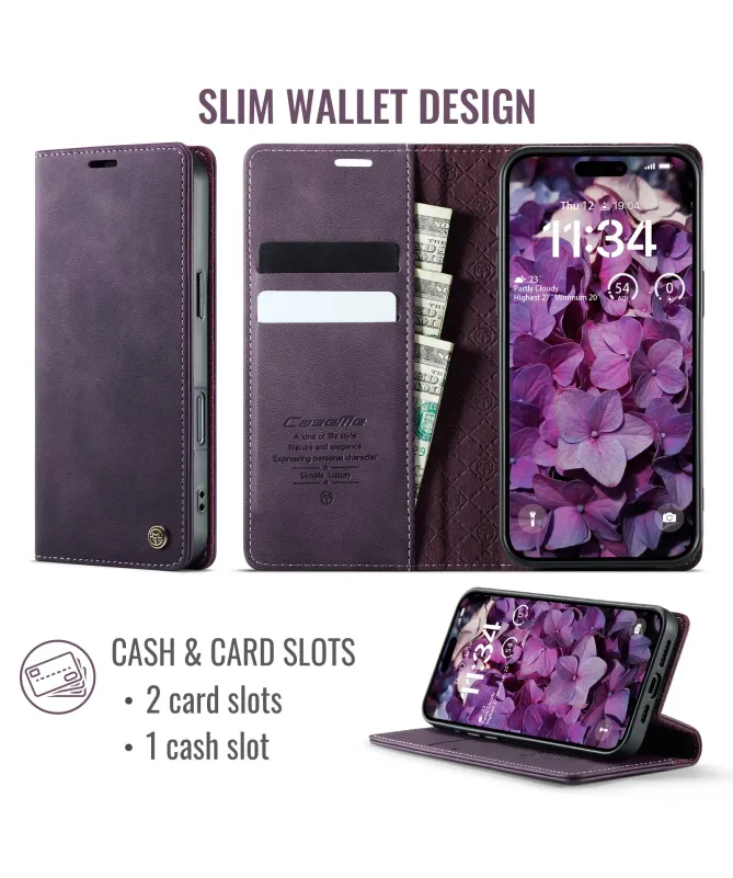 Housse iPhone 17 Pro Max Golias imitation cuir