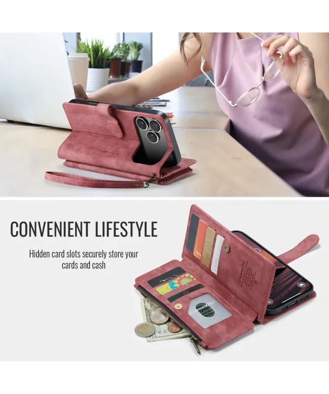 Housse iPhone 17 Pro Max porte cartes C30 Series