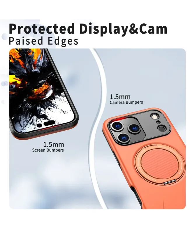 Coque iPhone 17 Pro Max Antichoc avec Anneau 360° | AXIS