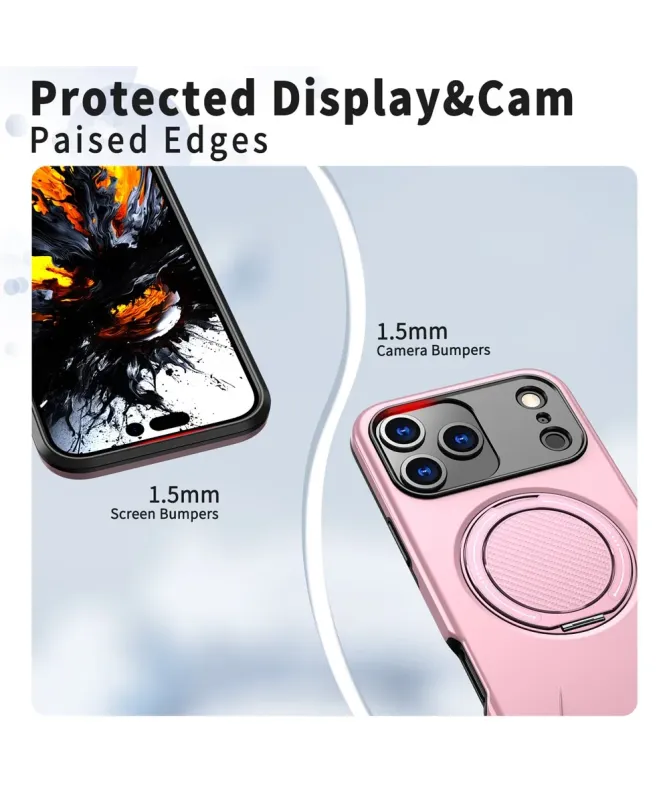 Coque iPhone 17 Pro Max Antichoc avec Anneau 360° | AXIS