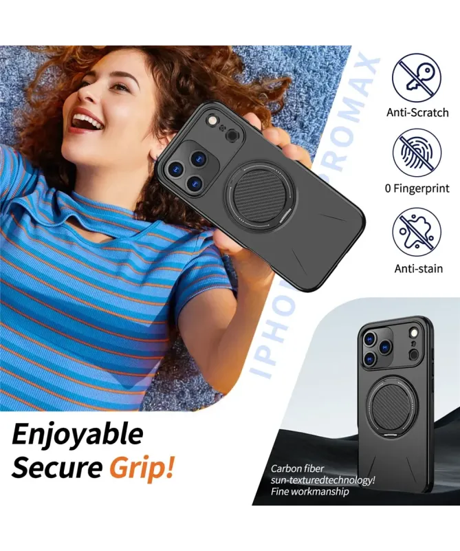 Coque iPhone 17 Pro Max Antichoc avec Anneau 360° | AXIS