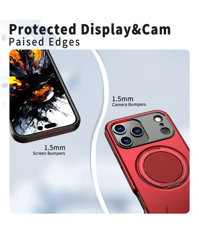 Coque iPhone 17 Pro Max Antichoc avec Anneau 360° | AXIS