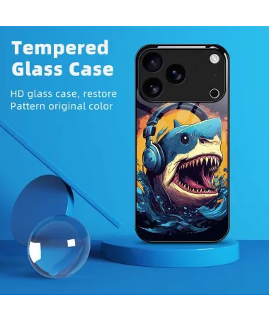 Coque iPhone 17 Pro Max Requin DJ