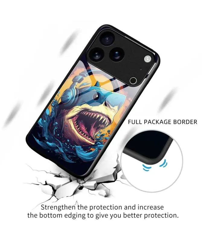 Coque iPhone 17 Pro Max Requin DJ