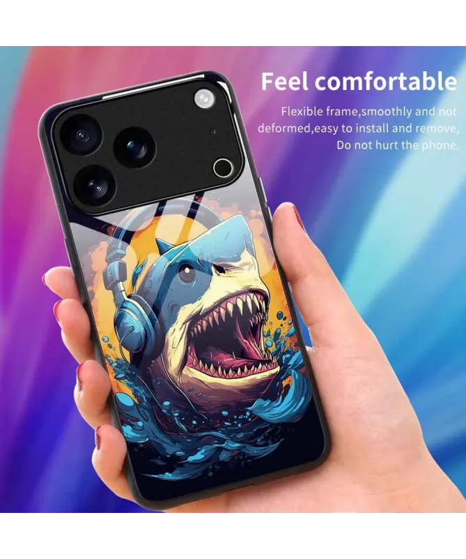 Coque iPhone 17 Pro Max Requin DJ