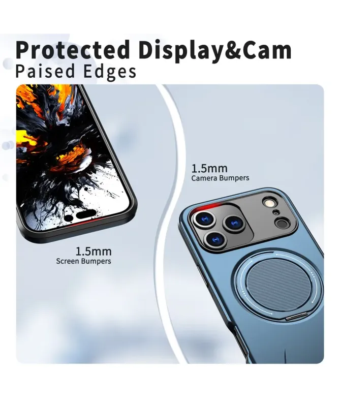 Coque iPhone 17 Pro Max Antichoc avec Anneau 360° | AXIS