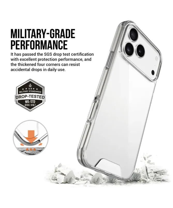 Coque iPhone 17 Pro Max Transparente | GHOST