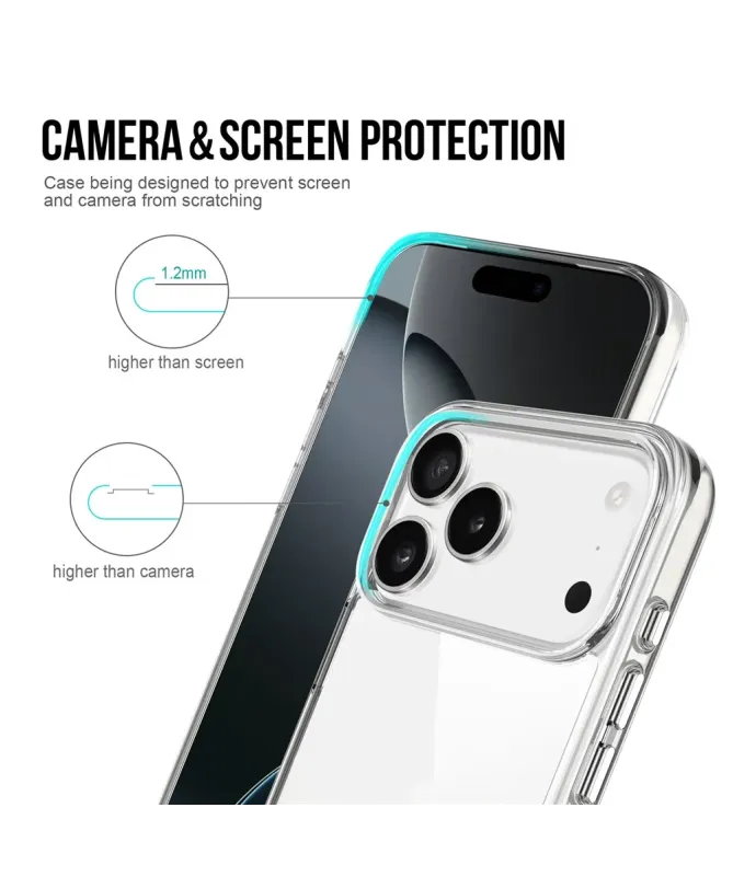 Coque iPhone 17 Pro Max Transparente | GHOST