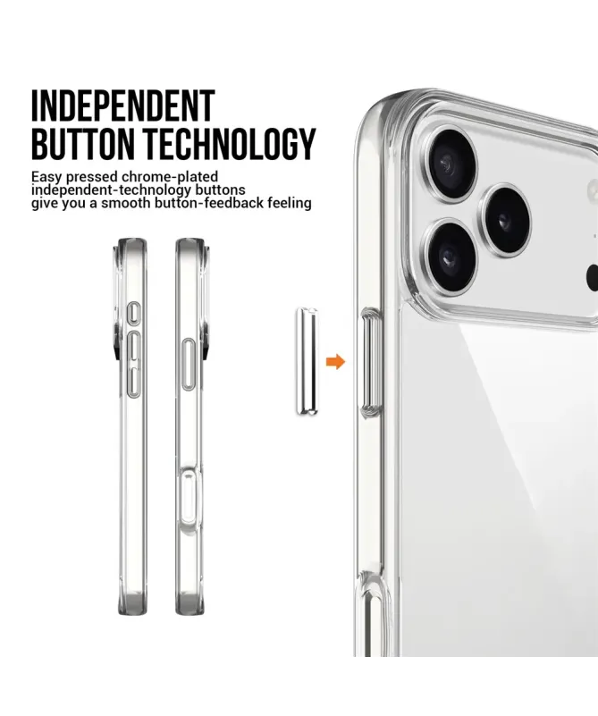 Coque iPhone 17 Pro Max Transparente | GHOST