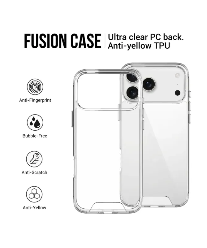 Coque iPhone 17 Pro Max Transparente | GHOST