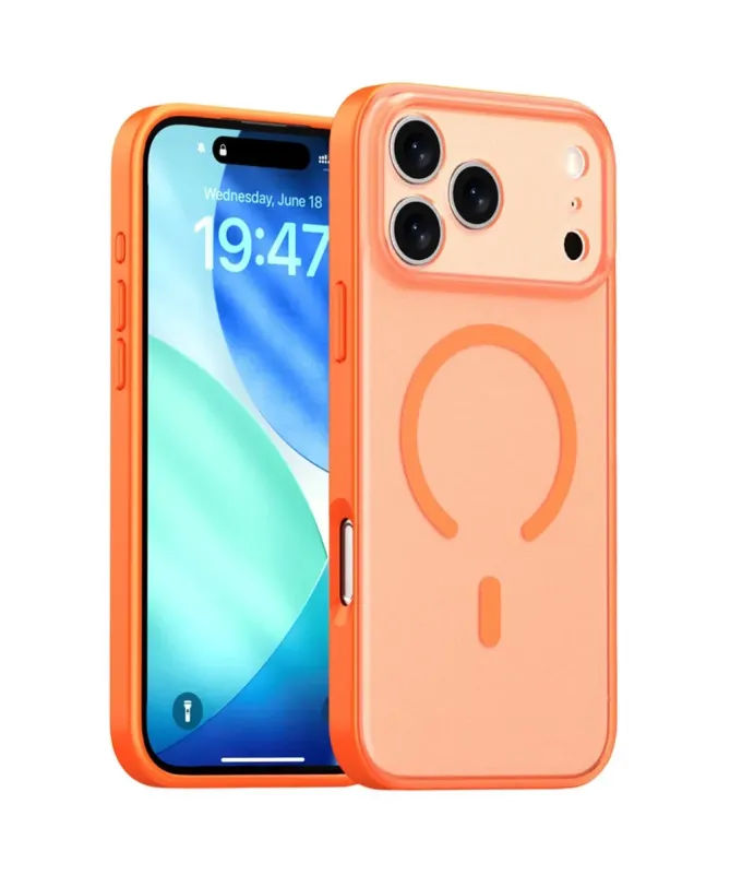 Coque iPhone 17 Pro Max Mate au Toucher Doux MagSafe