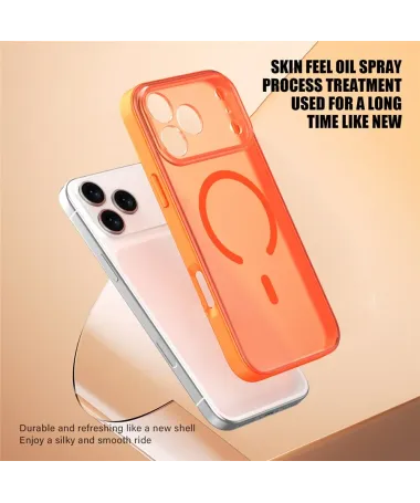 Coque iPhone 17 Pro Max Mate au Toucher Doux MagSafe