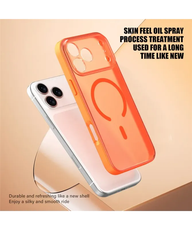 Coque iPhone 17 Pro Max Mate au Toucher Doux MagSafe