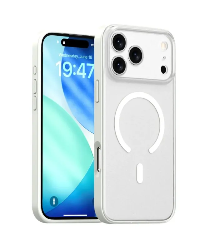 Coque iPhone 17 Pro Max Mate au Toucher Doux MagSafe