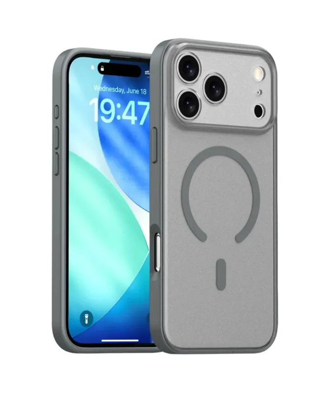 Coque iPhone 17 Pro Max Mate au Toucher Doux MagSafe