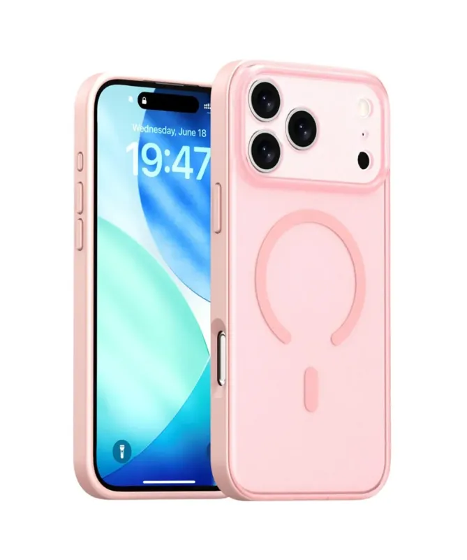 Coque iPhone 17 Pro Max Mate au Toucher Doux MagSafe