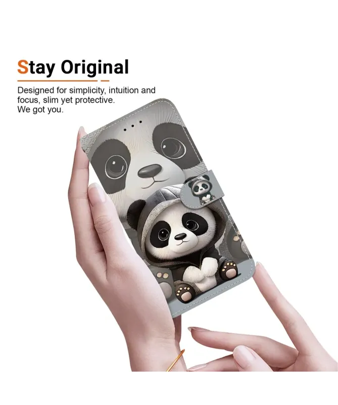 Housse Samsung Galaxy A17 5G | Portefeuille Panda