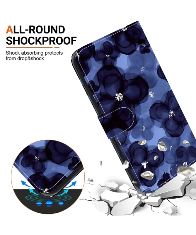 Housse Samsung Galaxy A17 5G | Portefeuille Blue Orchid