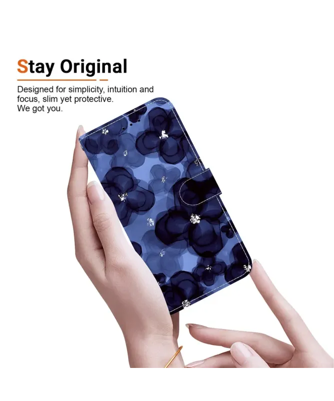 Housse Samsung Galaxy A17 5G | Portefeuille Blue Orchid