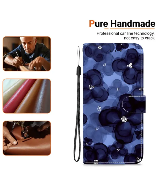 Housse Samsung Galaxy A17 5G | Portefeuille Blue Orchid