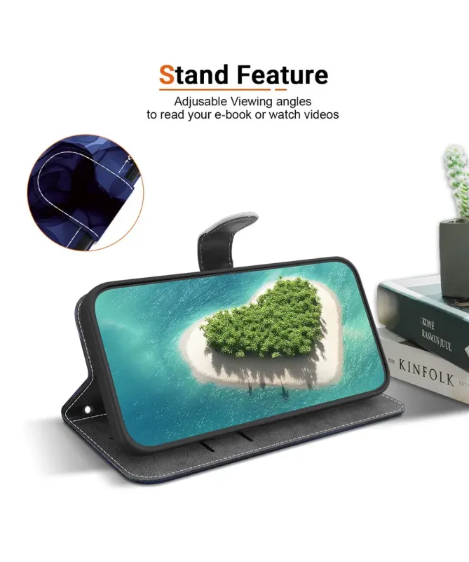 Housse Samsung Galaxy A17 5G | Portefeuille Blue Orchid