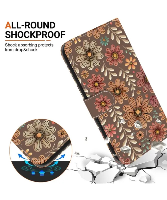 Housse Samsung Galaxy A17 5G | Portefeuille Blossom