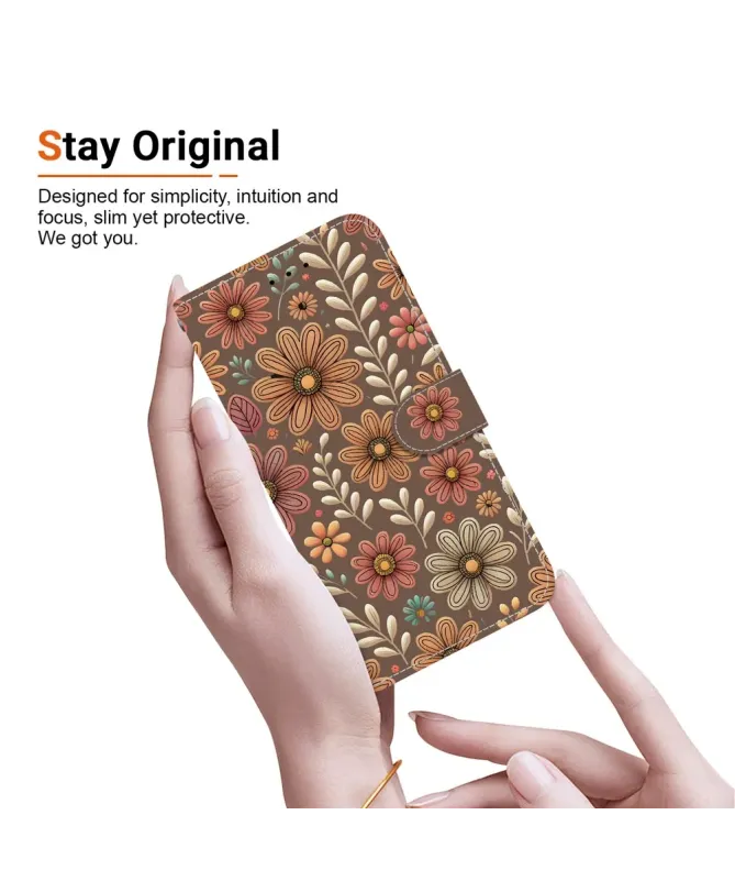 Housse Samsung Galaxy A17 5G | Portefeuille Blossom