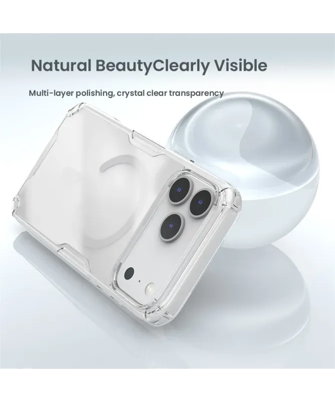 Coque iPhone 17 Pro Max Nature MagSafe angles renforcés