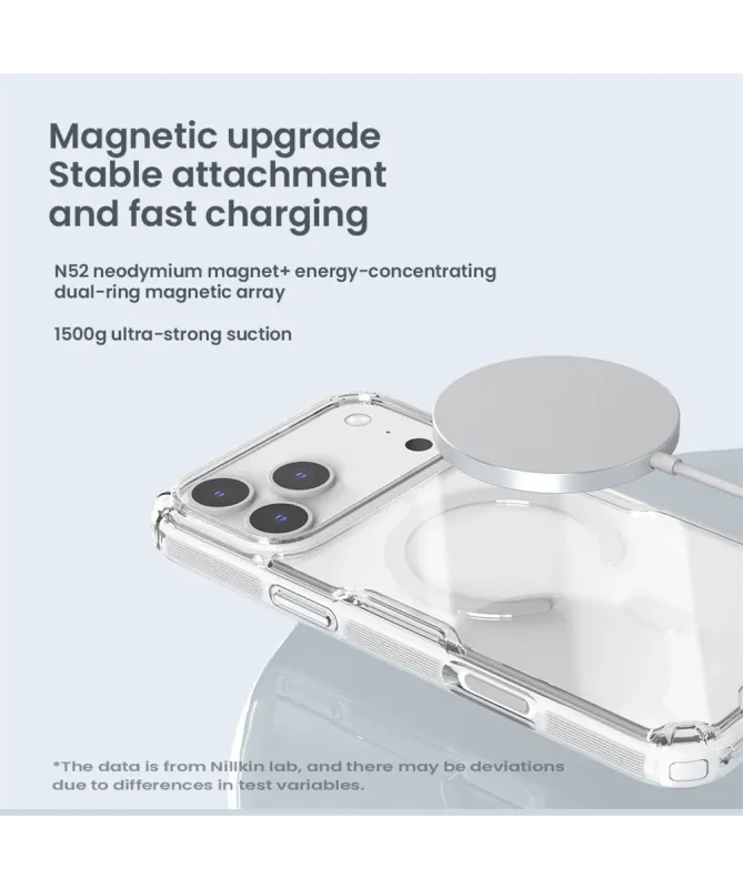 Coque iPhone 17 Pro Max Nature MagSafe angles renforcés