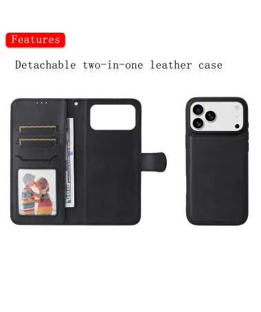 Housse iPhone 17 Pro Max 2-en-1 Détachable | DUO