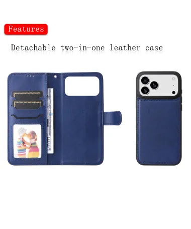 Housse iPhone 17 Pro Max 2-en-1 Détachable | DUO Bleu marine - photo 33