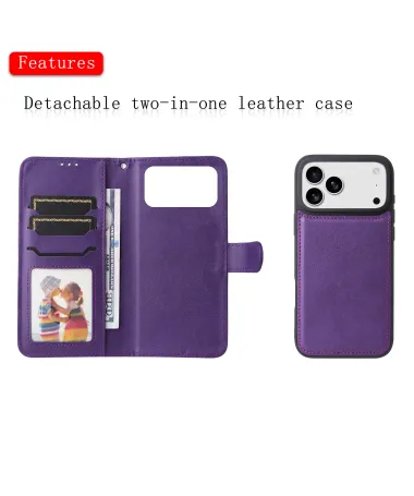 Housse iPhone 17 Pro Max 2-en-1 Détachable | DUO Violet - photo 41