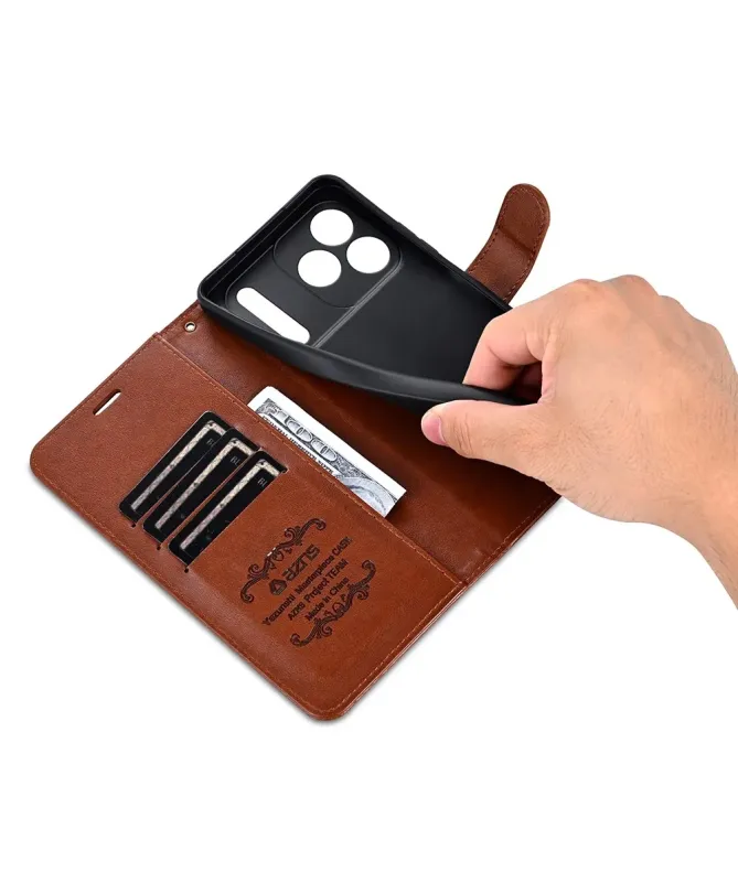 Housse iPhone 17 Pro Max AZNS Simili Cuir