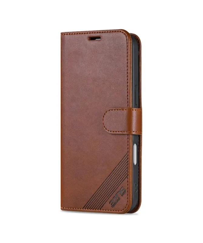 Housse iPhone 17 Pro Max AZNS Simili Cuir