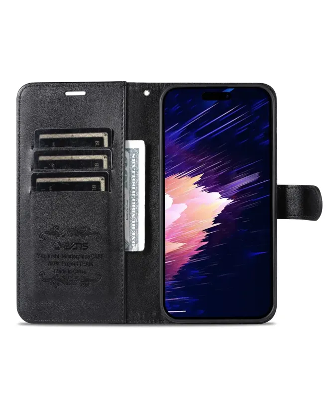 Housse iPhone 17 Pro Max AZNS Simili Cuir
