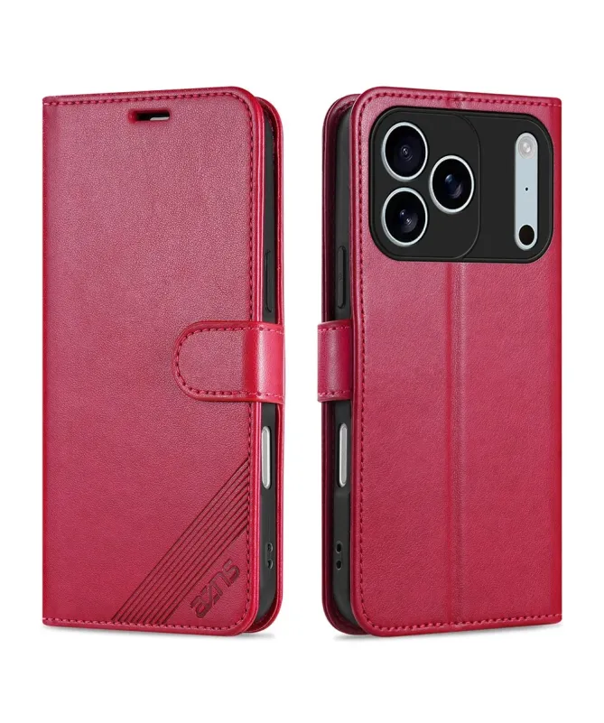 Housse iPhone 17 Pro Max AZNS Simili Cuir