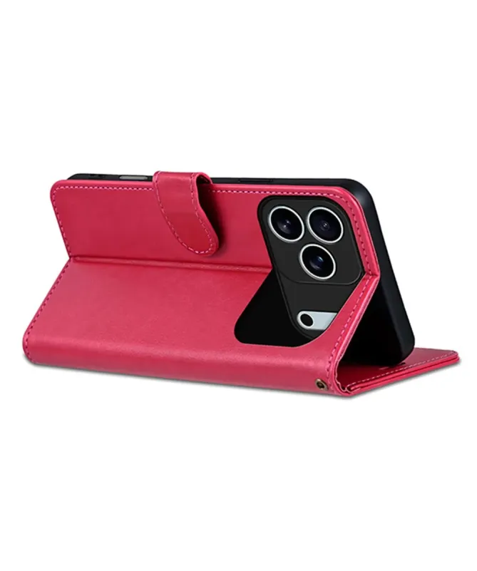 Housse iPhone 17 Pro Max AZNS Simili Cuir