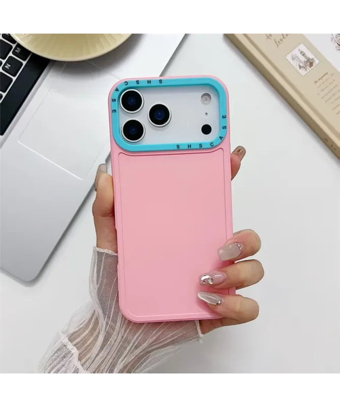 Coque iPhone 17 Pro Max Bicolore à Cadre Contrastant