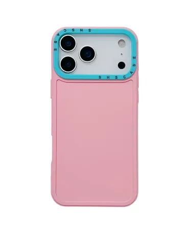 Coque iPhone 17 Pro Max Bicolore à Cadre Contrastant