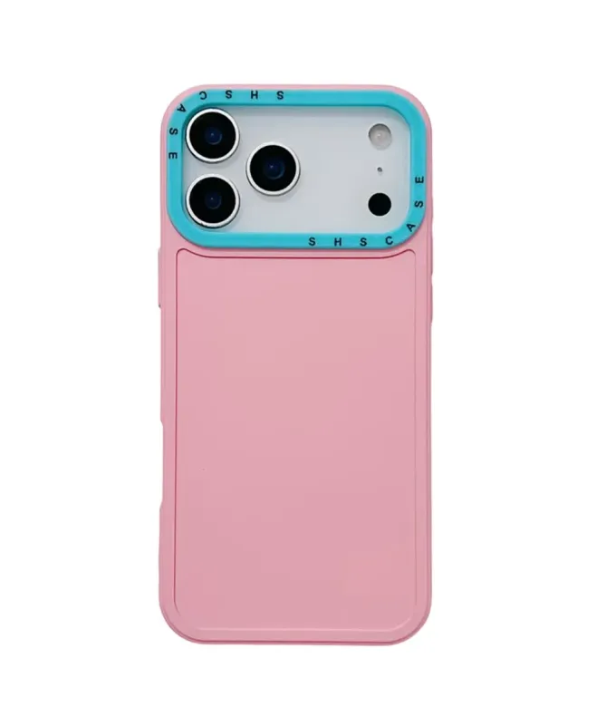 Coque iPhone 17 Pro Max Bicolore à Cadre Contrastant