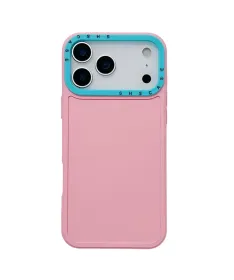 Coque iPhone 17 Pro Max Bicolore à Cadre Contrastant